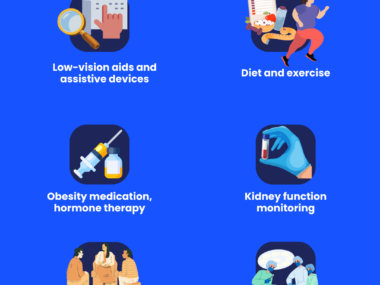 An infographic shows options for BBS treatment.